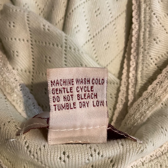 Laura Tyler At Home Pale Green Nightgown Sz S Short Sleeves Slits Sheer - Picture 10 of 10